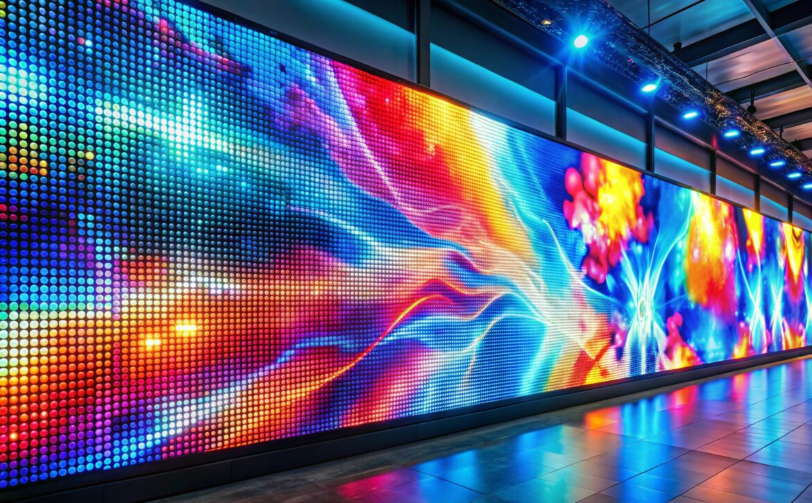LED Wall Abstract Artwork